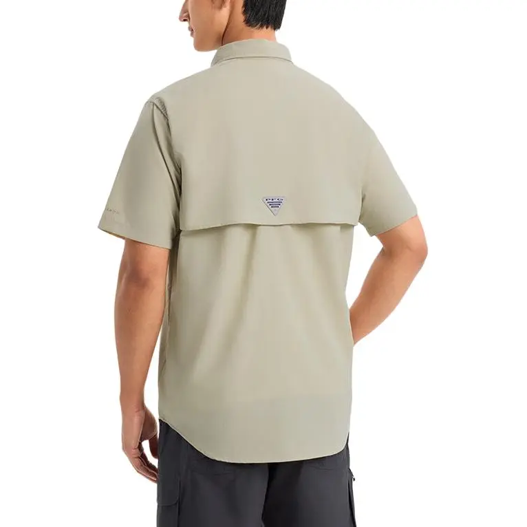 Columbia Shirts Men Khaki-3