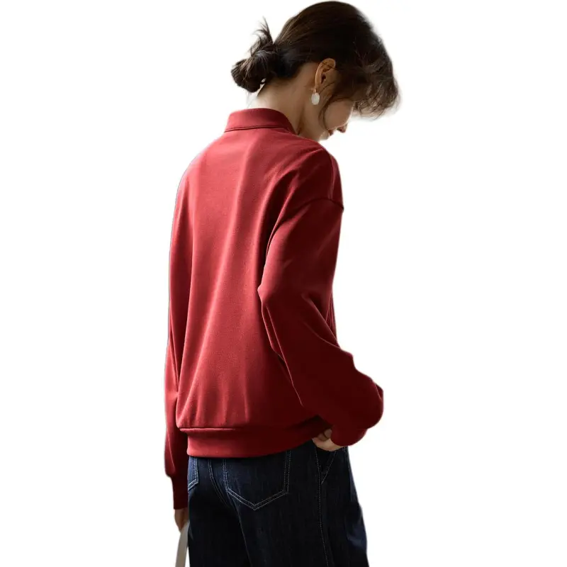 XWI Sweatshirts Women's Maroon-6