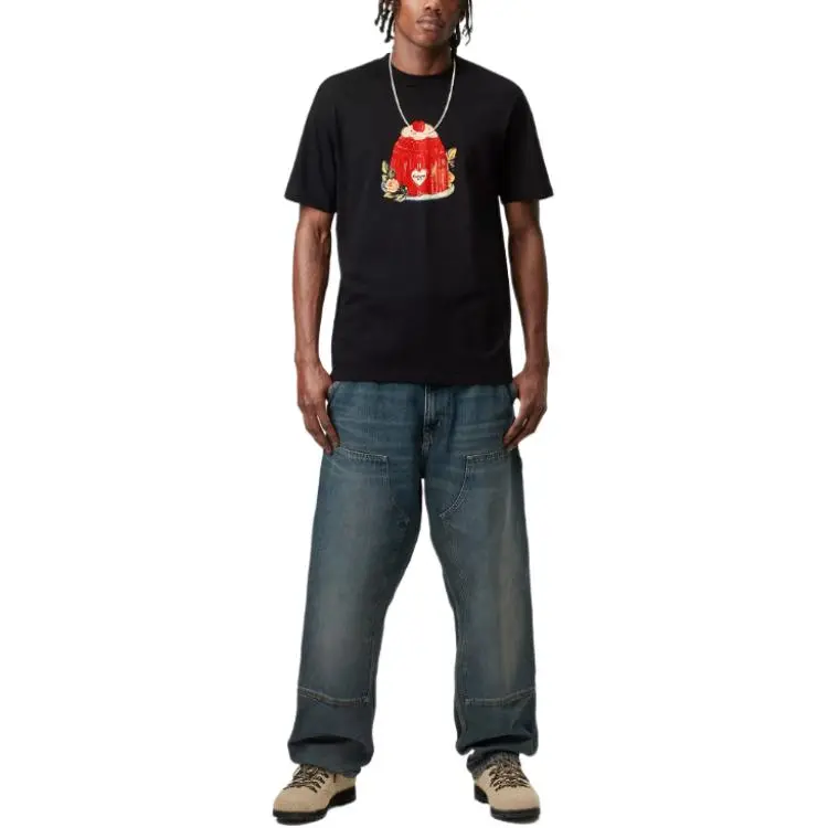 Carhartt WIP Pudding Printed Crewneck T Shirt-3