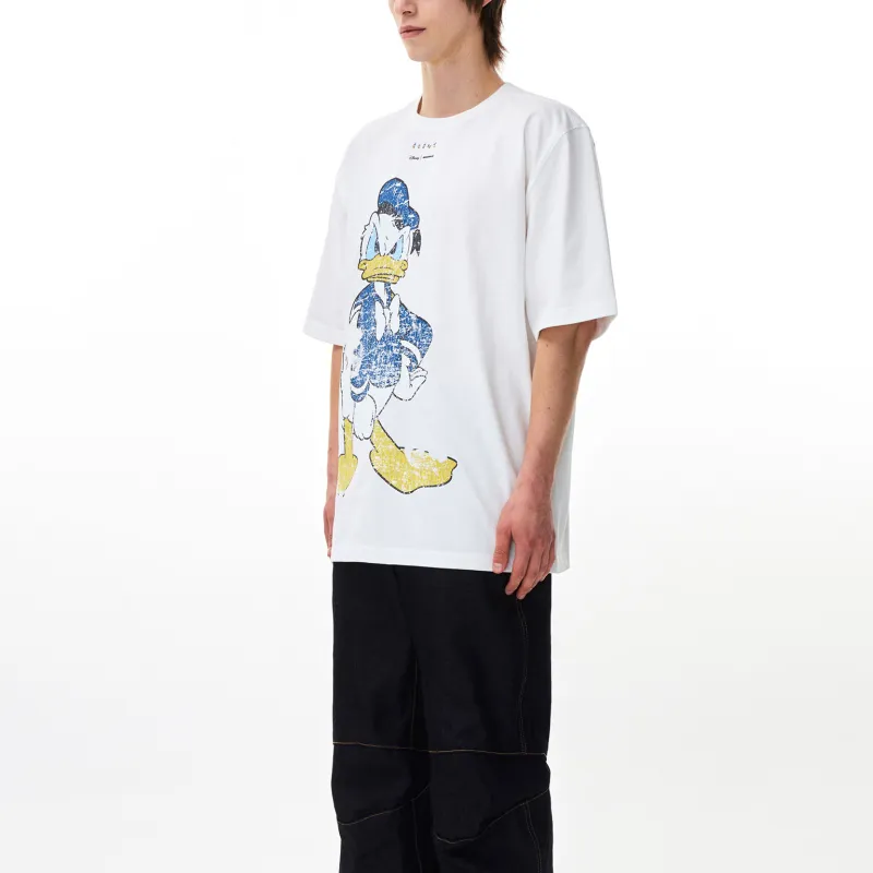 Disney X ADER ERROR Disney/Disney Co branded Model T Shirts Unisex Ecru-4