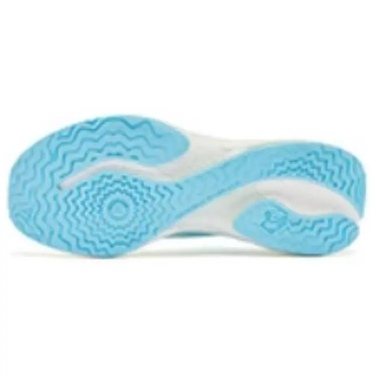 QIAODAN Flying Shadow 4.0 Cushioning, Slip Resistant, And Abrasion Resistant Low Top Running Shoes Women's White Blue-2