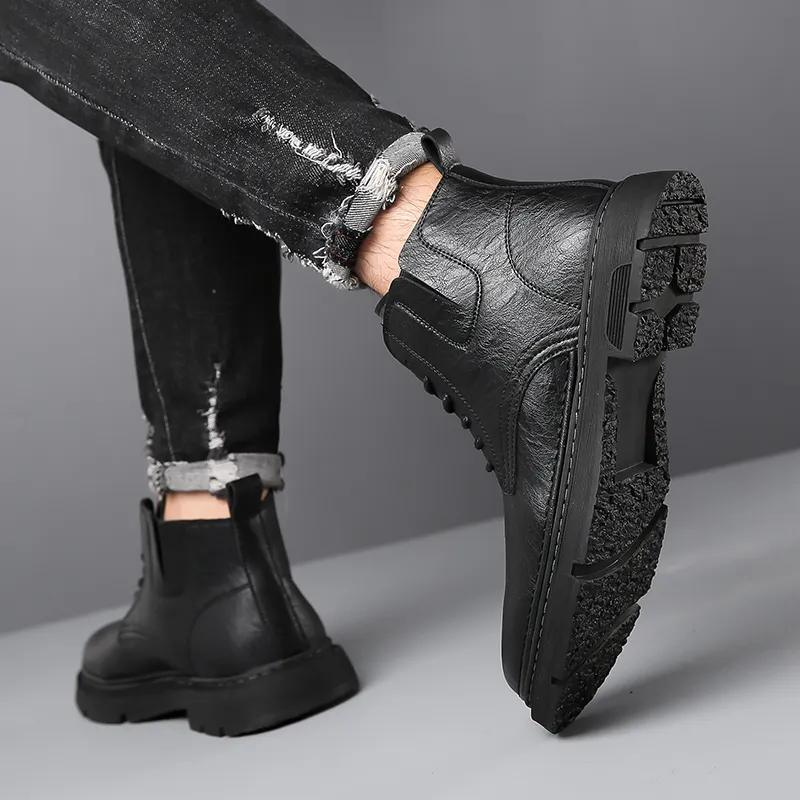 Captain illy Ankle Boots Men-1