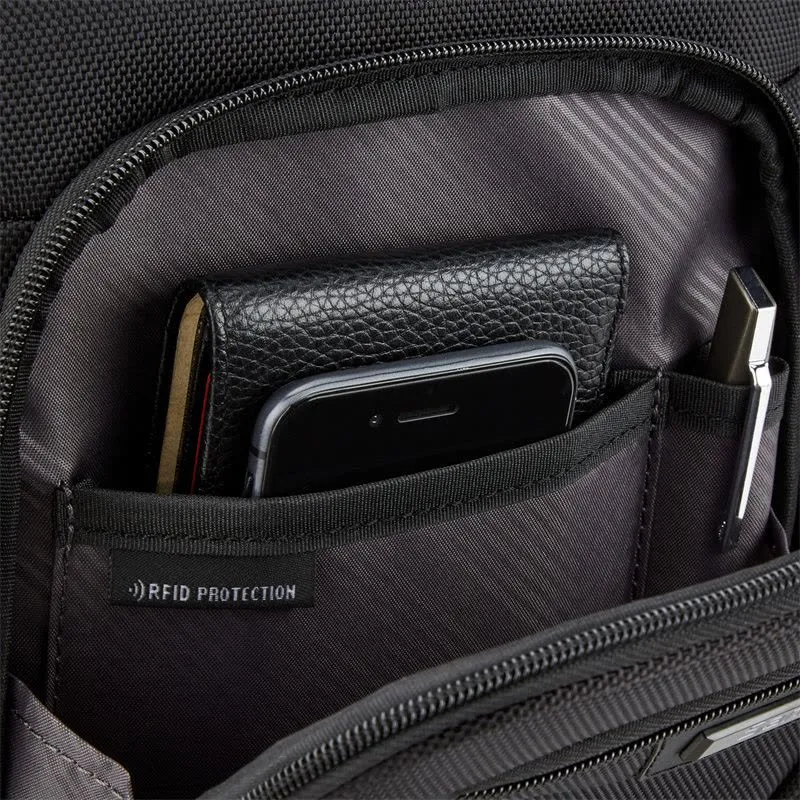 SAMSONITE Polyester Messenger Bag, Shoulder Bag, Crossbody Bag Men's Black-4