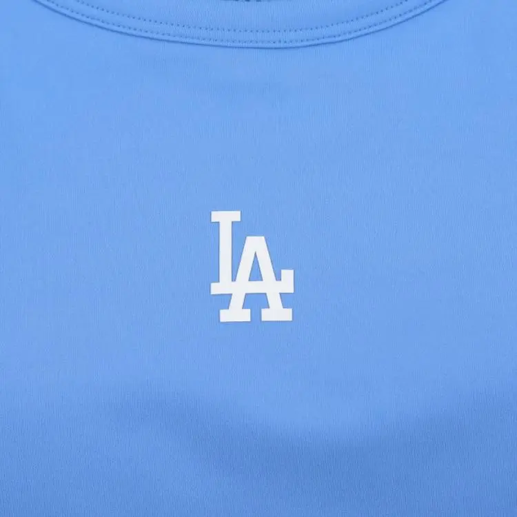 MLB Los Angeles Dodgers Sleeveless Sports Shirts Women's Blue-2