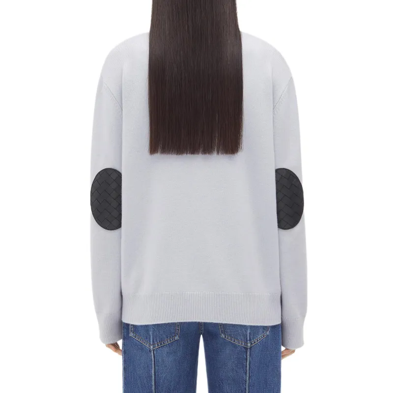Bottega Veneta Patch Embellished Relaxed Fit Cardigan-1