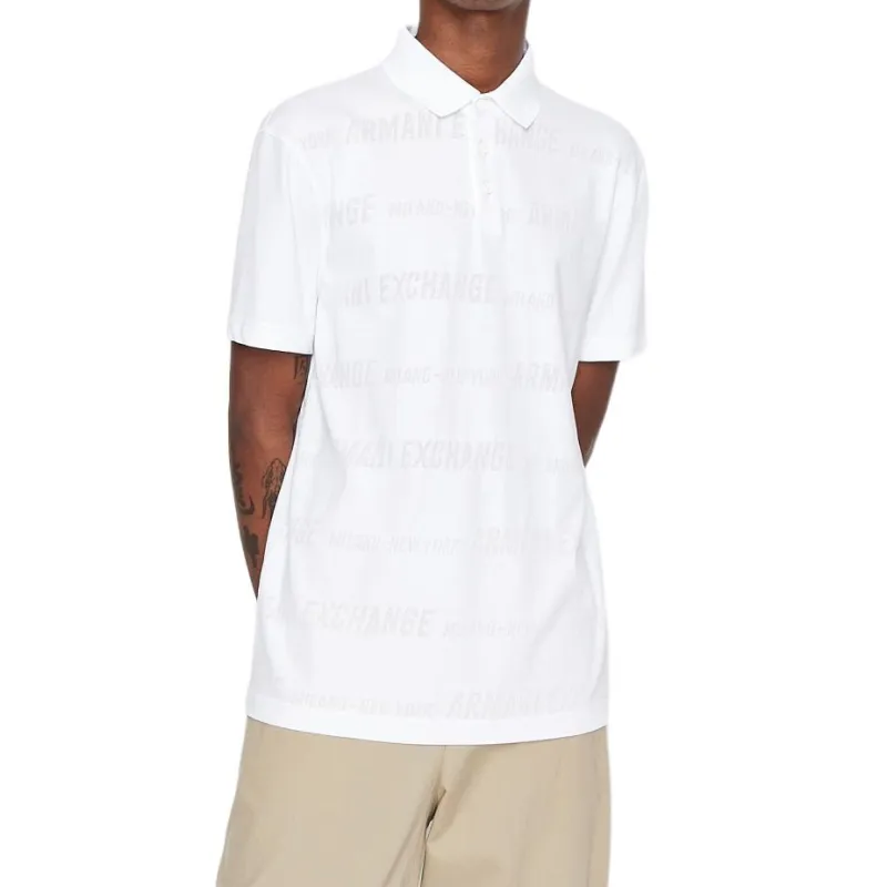 ARMANI EXCHANGEAE Polo Shirt Men's White-1