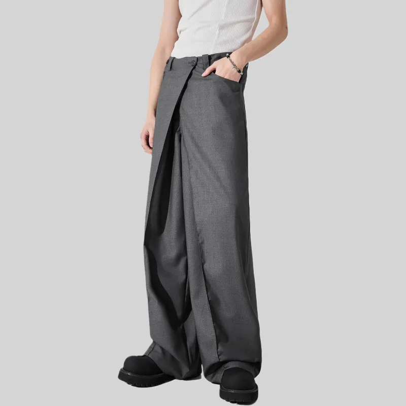 ALL IN Suit Trouser Men's Dark Gray-1