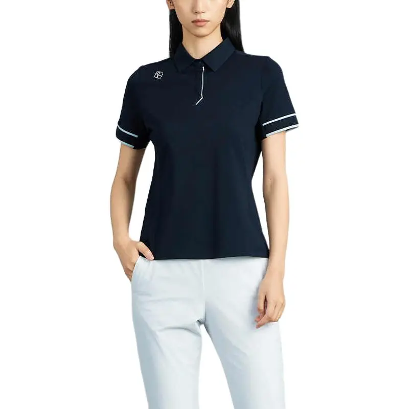RAPIDO SS25 Polo Shirt Women's Navy Blue-2