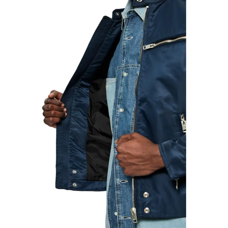 DIESEL SS24 Jackets & Coats Men's Blue-3