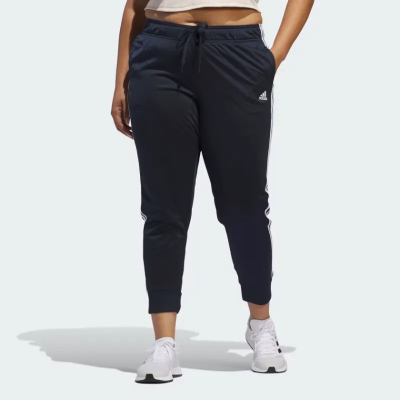 Adidas Free Shipping With AdiClub Essentials Warm-Up Slim Tapered 3-Stripes Track Pants Plus Size-1