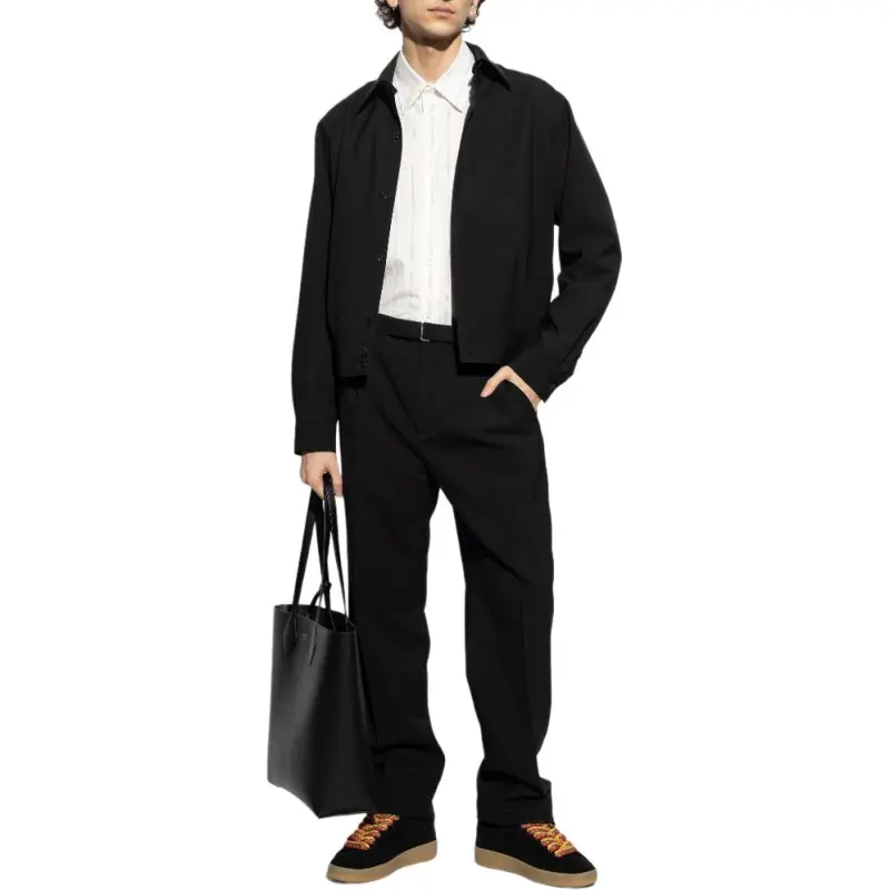 Lanvin Logo Patch Shirt-1