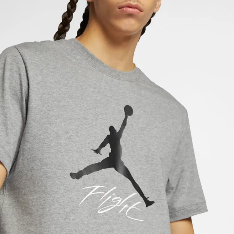 Jordan Jumpman Flight T-Shirt Men's Dark Gray-3