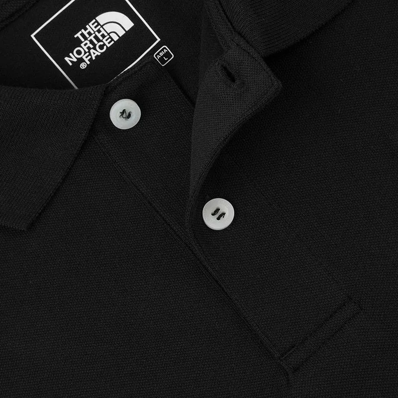 THE NORTH FACE Polo Shirt Men Cosmic Black-5