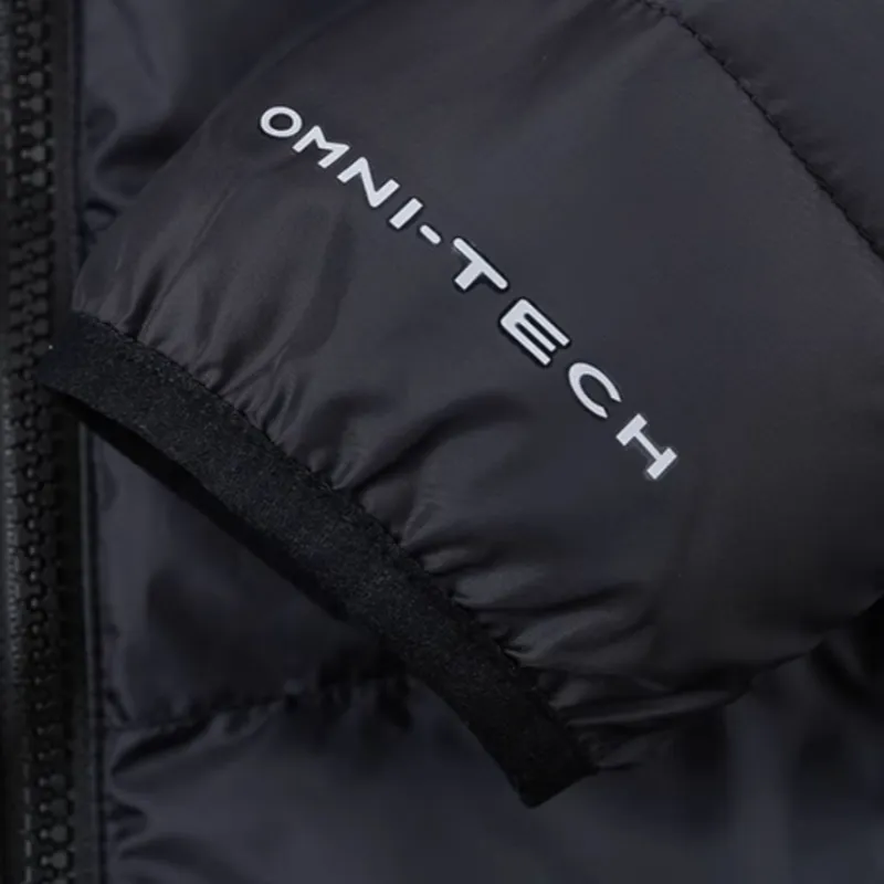Columbia Water Resistant Warm Heat Reflective Windbreaker Jacket Men's Black-5