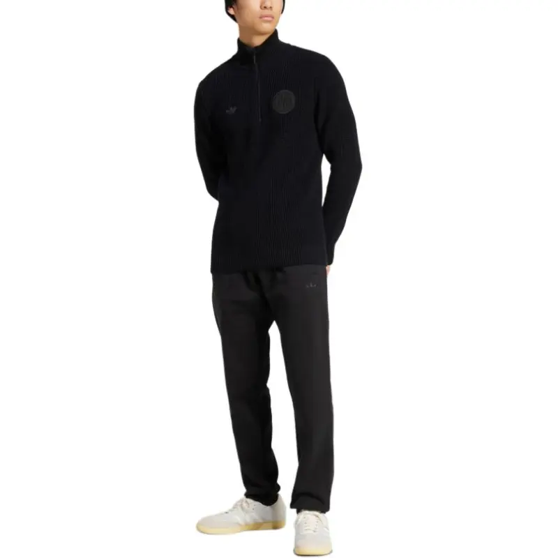 Adidas Originals Germany Anniversary Half Zip Knit Sweatshirt-1