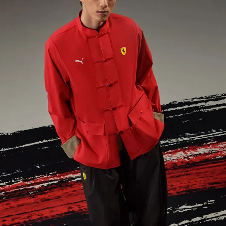 PUMA x Ferrari , Forever Jacket Men's Racing Red 02-3