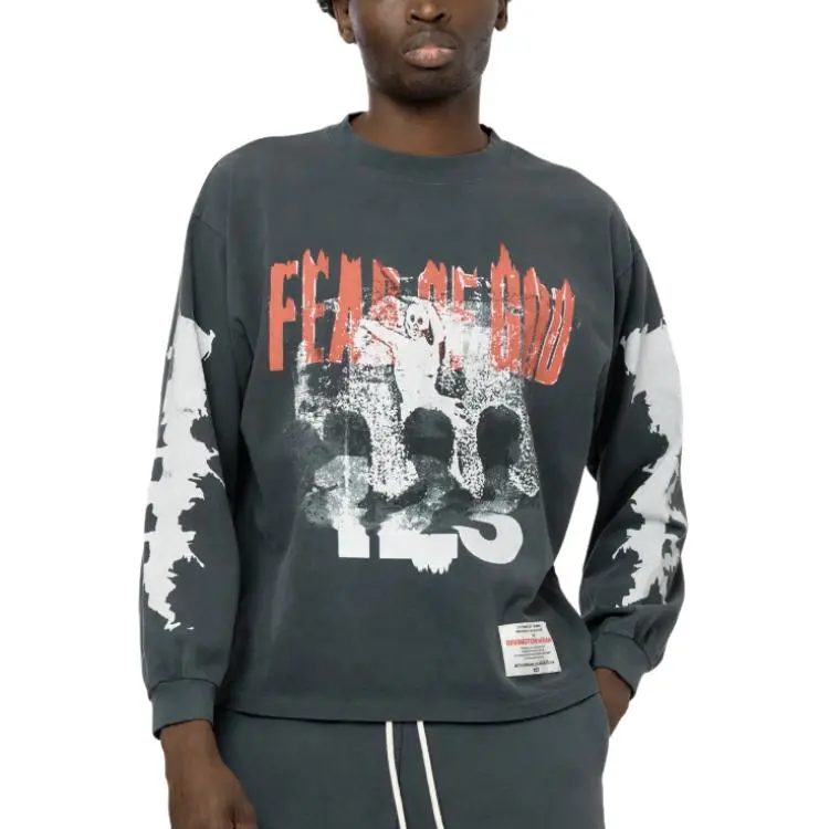 RRR 123 X Fear Of God Look It´s The Enemy Sweatshirt-4