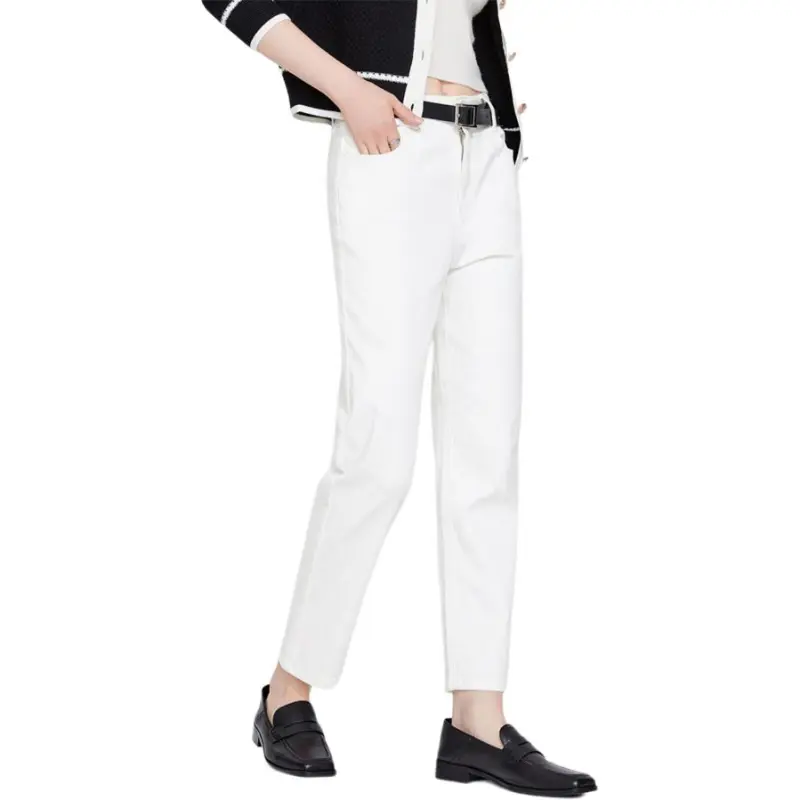 NAVIGARE Jeans Women's Tech White-4
