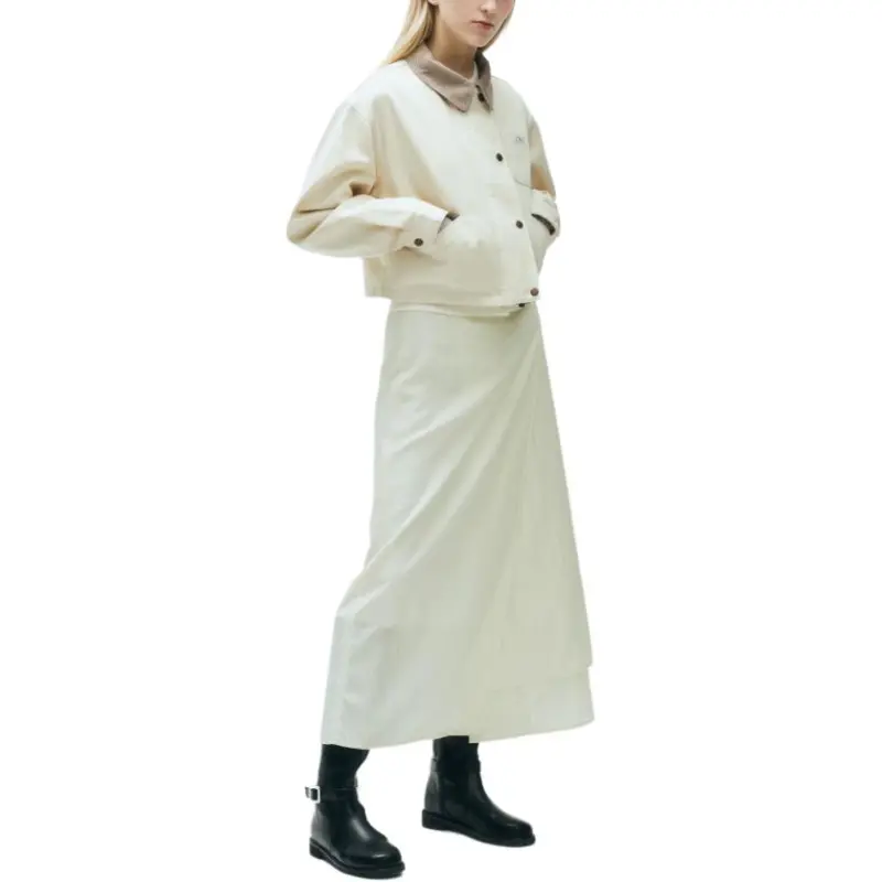MARITHE FRANCOIS GIRBAUD Casual Long Skirt Women's-4