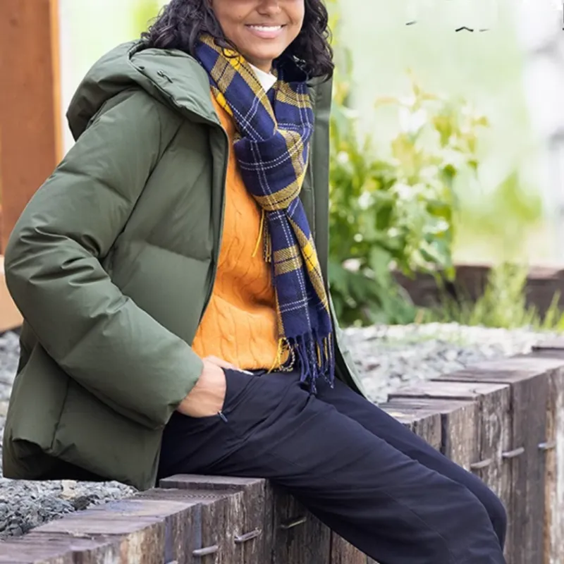 UNIQLO Down Jackets Women's Pine Green-1