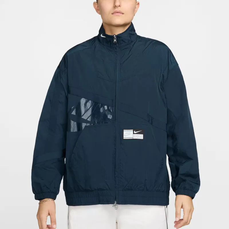 Nike Swoosh AS W NSW S TREET WVN Jacket Women's Arsenal Marine Blue-2