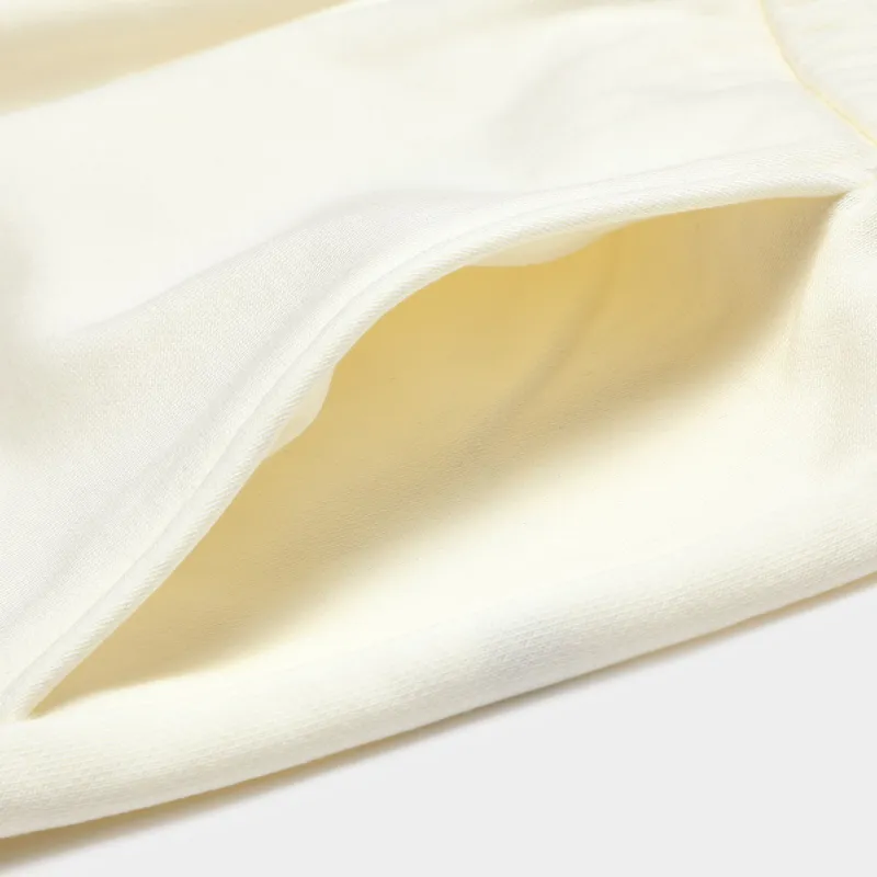 FILA Knitted Sweatpants Women's Milk Salt White-5