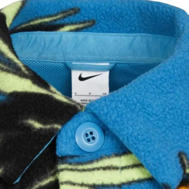 Nike Velvet Jackets Men Blue-5