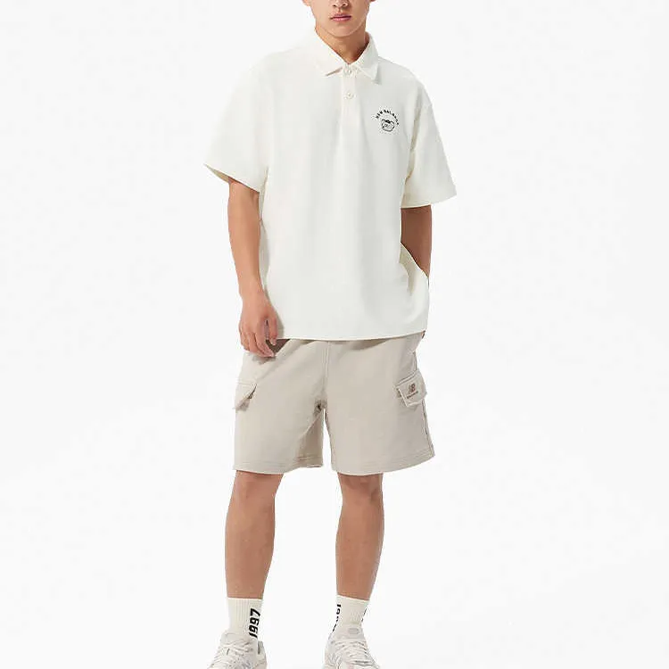 New Balance Casual Shorts Men's Beige-3