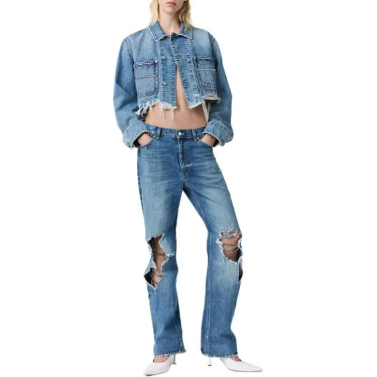 Stella McCartney Falabella Pocket Denim Jacket-1