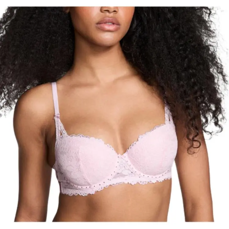 Victoria's Secret DATE PINK Bra Women's Pink-1