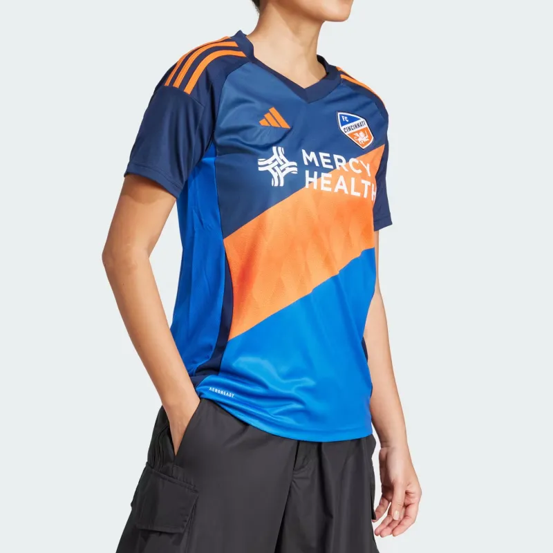 Adidas Free Shipping With AdiClub Fc Cincinnati 25/26 Home Jersey-4