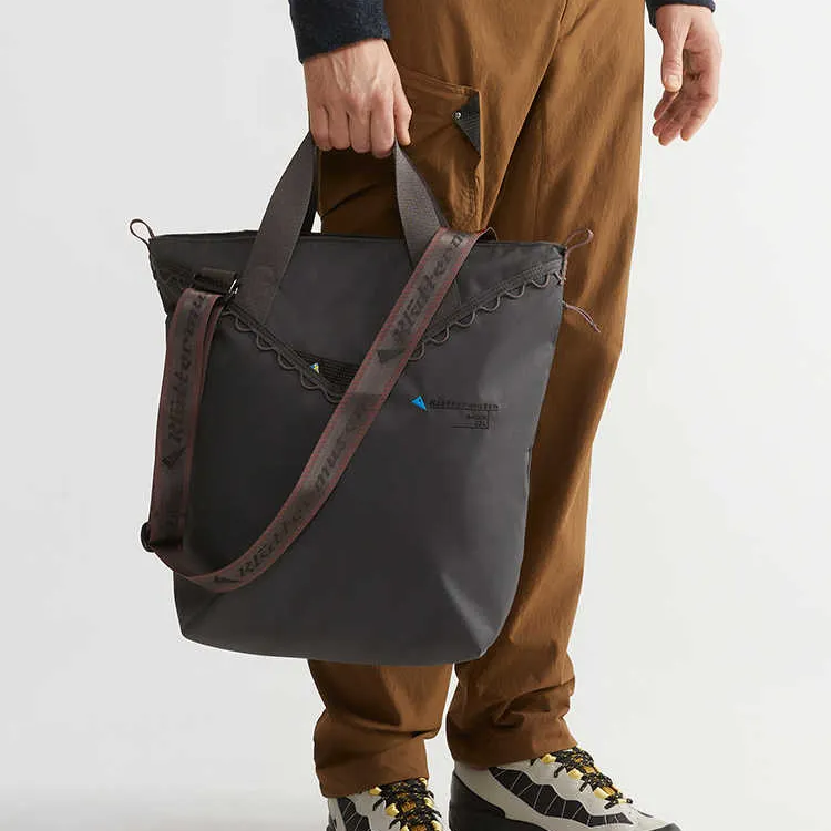 KLATTERMUSEN 22L One Shoulder Crossbody Portable Outdoor Bag Polyamide Raven Black Unisex-4