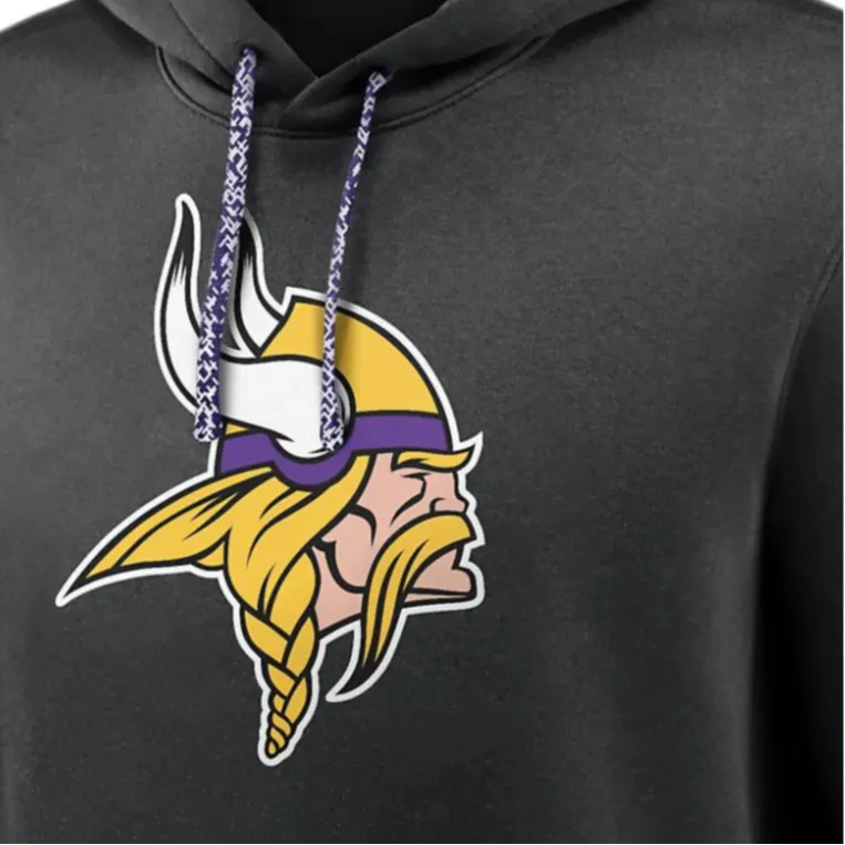 Nike Minnesota Vikings Sideline Team Issue Club Men's Nike Nfl Pullover Hoodie-2