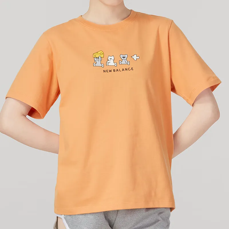 New Balance T Shirt Women's Orange-3