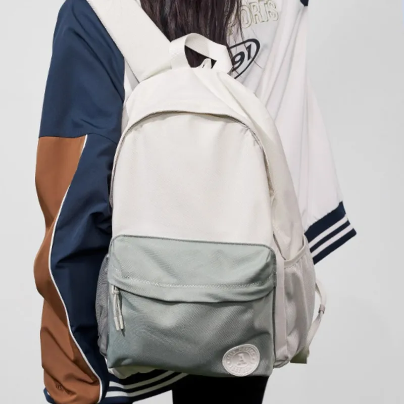 Anta Life Collection 600D*600D78T/PU Double Coated Backpack Regular Unisex Light Smoke Gray-4