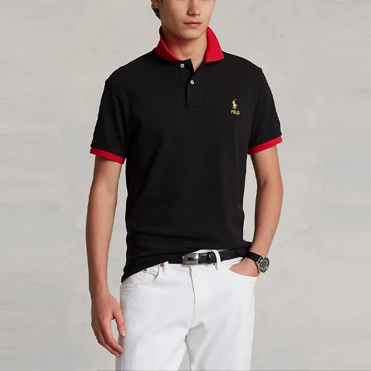 Polo Ralph Lauren Polo Shirt Men's Black-2