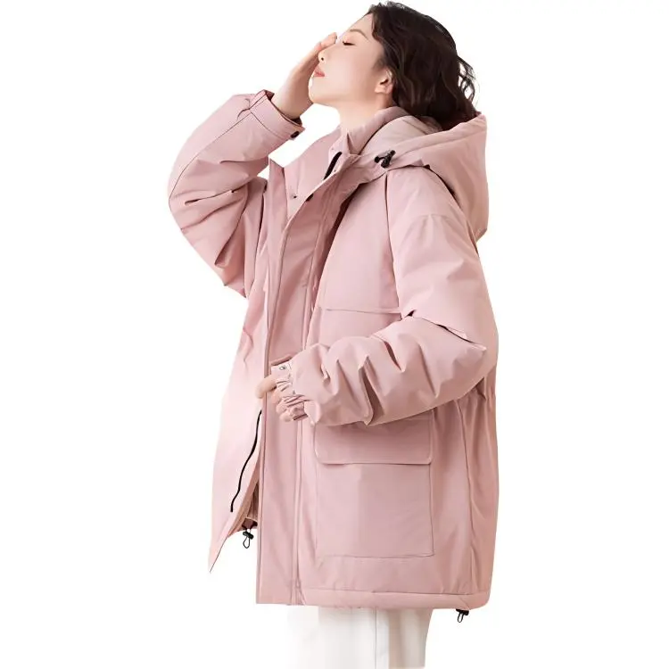 Tonlion Puffer Jacket Women's Haze Pink-2