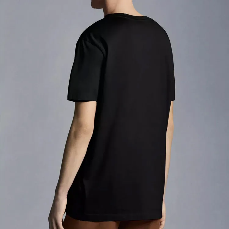 Moncler SS22 T Shirts Men Black-3