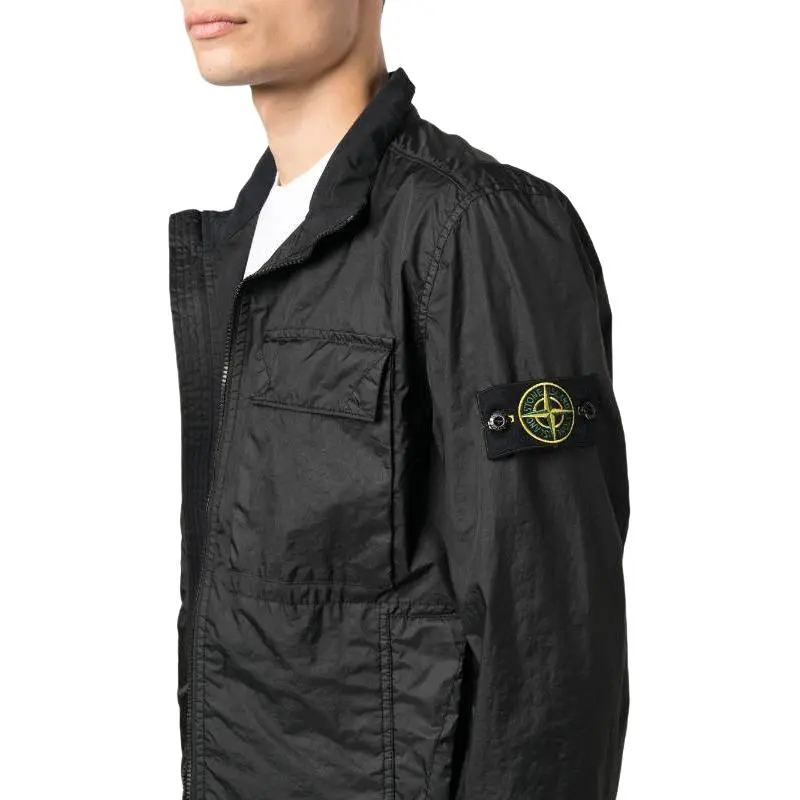 STONE ISLAND Jackets Coats Men's Black-4