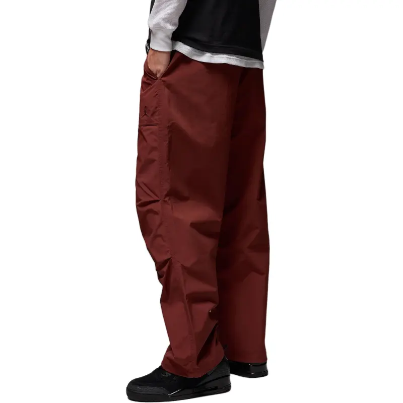 Jordan Casual Pants Unisex Red Brown-2