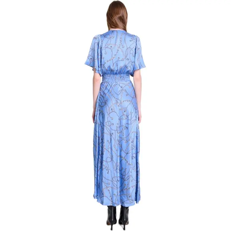 Maje Chain print Maxi Dress-1