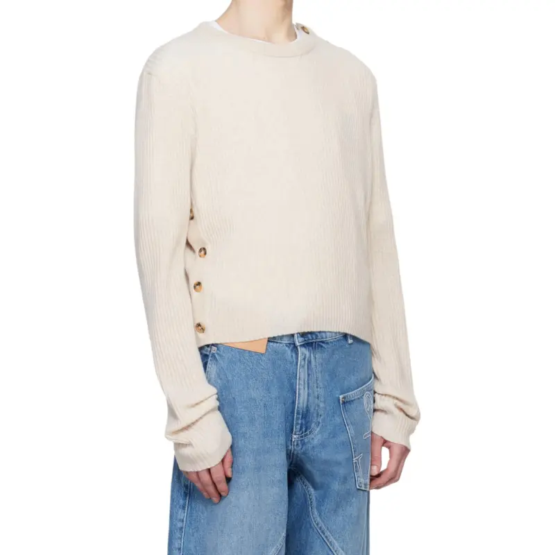 JW Anderson Knitwear Men's Ivory White-2