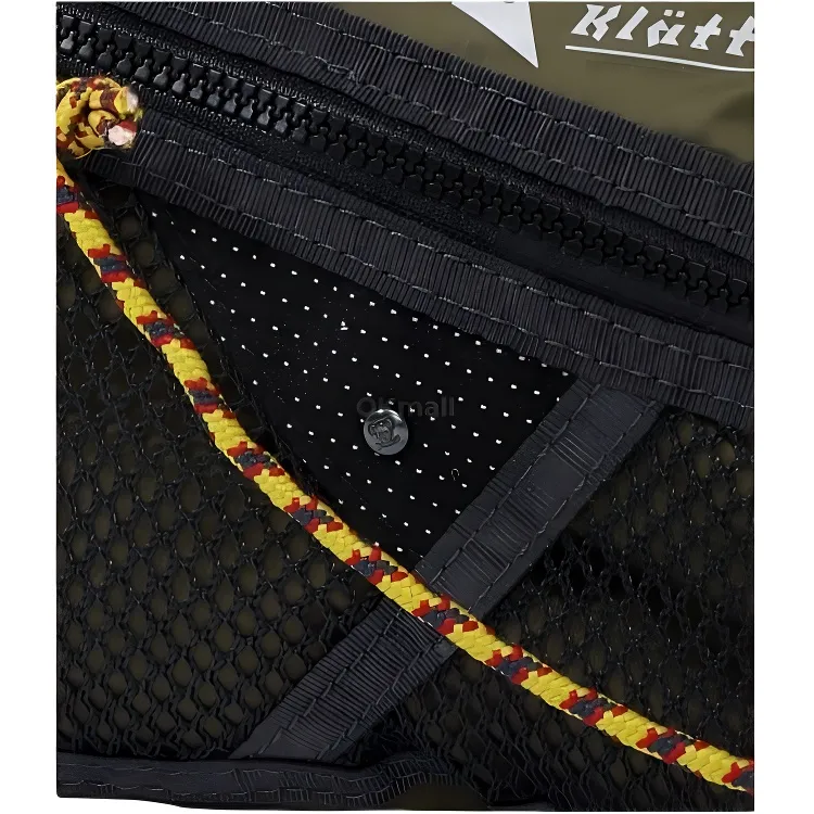 KLATTERMUSEN Crossbody Bags Recycled Polyamide Black & Green Unisex-2