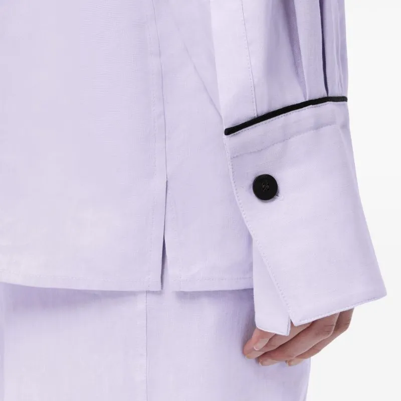 Ferragamo Logo-embroidered Pyjama Shirt-4