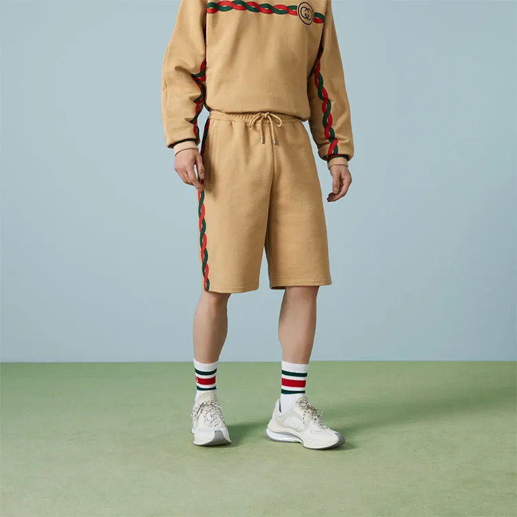 GUCCI Casual Shorts Men's Camel-2