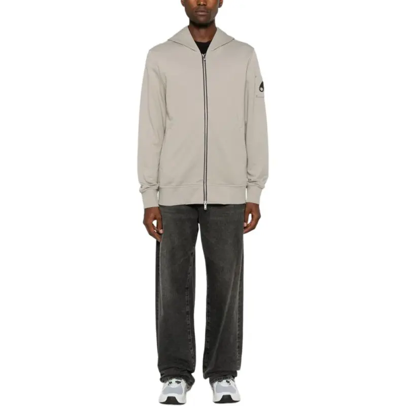 Moose Knuckles Zip Up Hooded Jacket-1