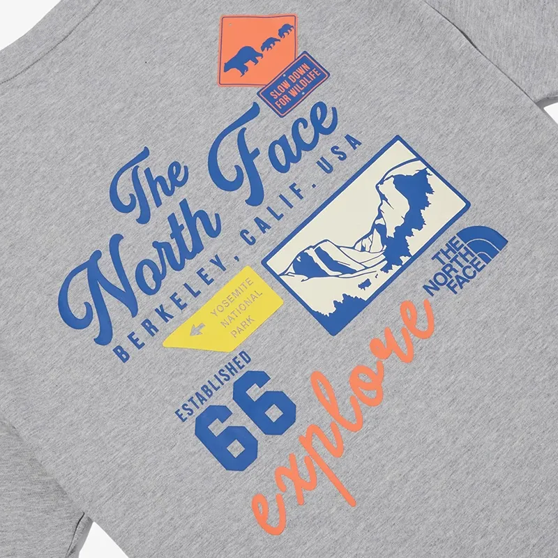 THE NORTH FACE T Shirt Unisex Gray-2