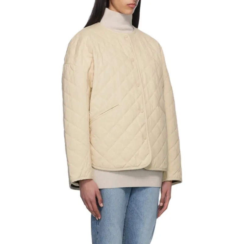 TOTEME Jackets & Coats Women's Ecru-2