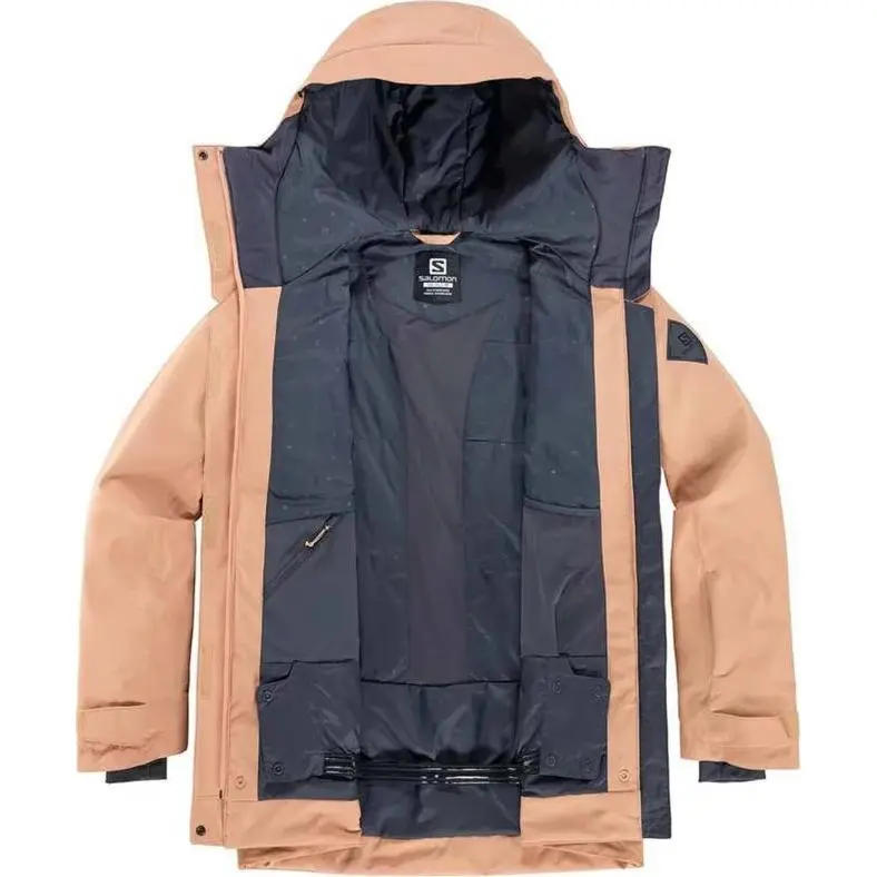 SALOMON Puffer Jacket Women's Pink-2