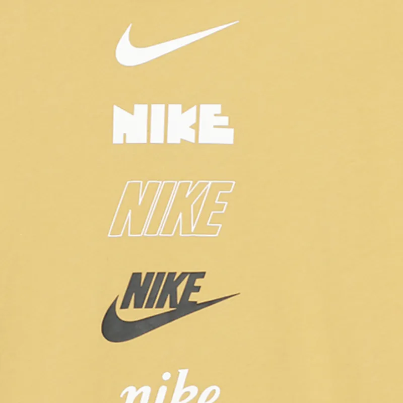 Nike T Shirts Men Yellow-3